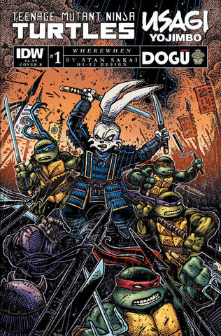 Teenage Mutant Ninja Turtles/Usagi Yojimbo: Wherewhen #1 Variant B (Eastman)