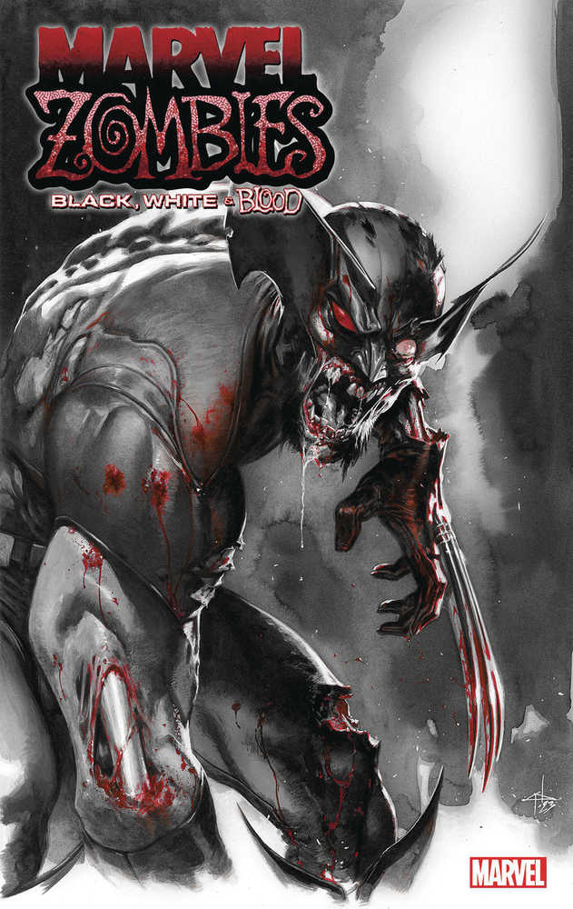 Marvel Zombies Black White Blood 