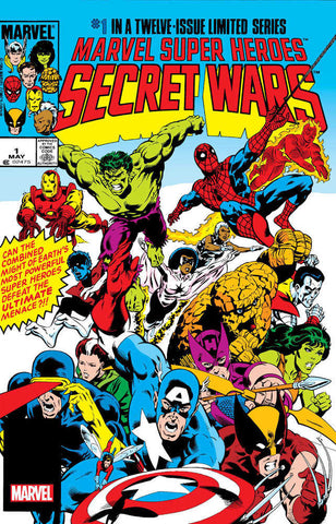 Marvel Super Heroes Secret Wars 1 Facsimile Edition Foil Variant