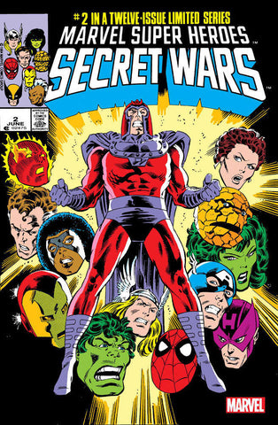 Marvel Super Heroes Secret Wars 2 Facsimile Edition Foil Variant