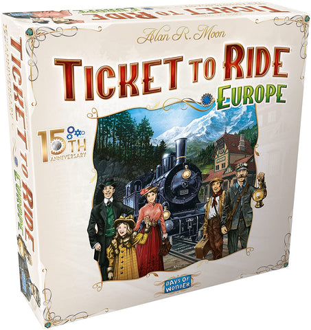Ticket to Ride: Europe 15th Anniversary Edition