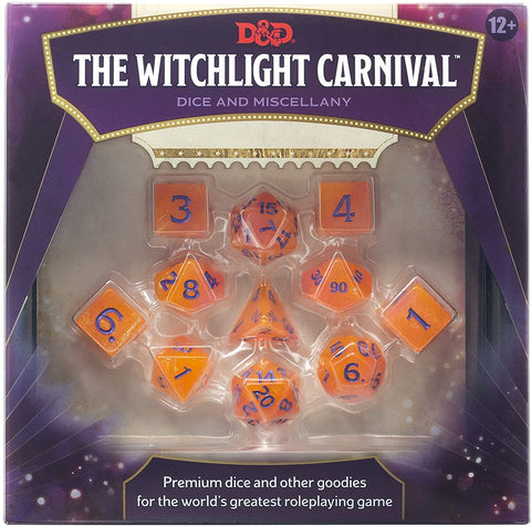 Dungeons and Dragons RPG: Witchlight Carnival Dice