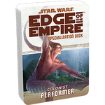 Star Wars Edge of the Empire Specialization Deck Colonist Performer