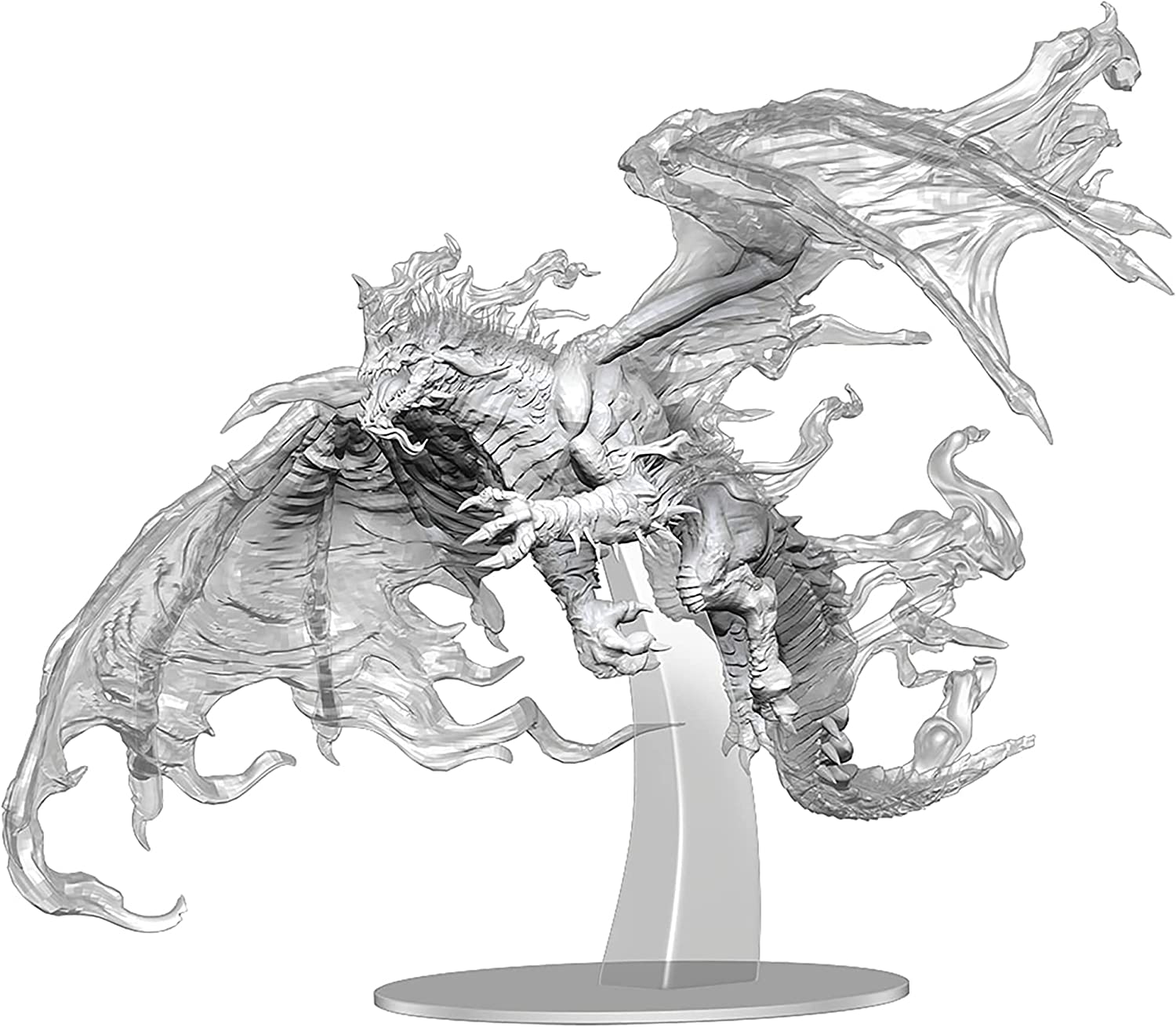 Dungeons & Dragons Nolzur`s Marvelous Unpainted Miniatures: Adult Blue Shadow Dragon