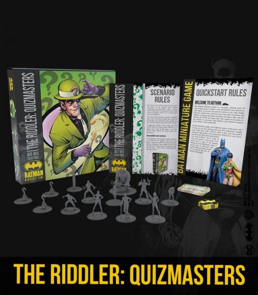 Batman Miniature Game: The Riddler - Quizmasters Bat Box Set