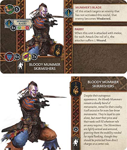 A Song of Ice & Fire Tabletop Miniatures Game: Bloody Mummer Skirmishers Unit Box