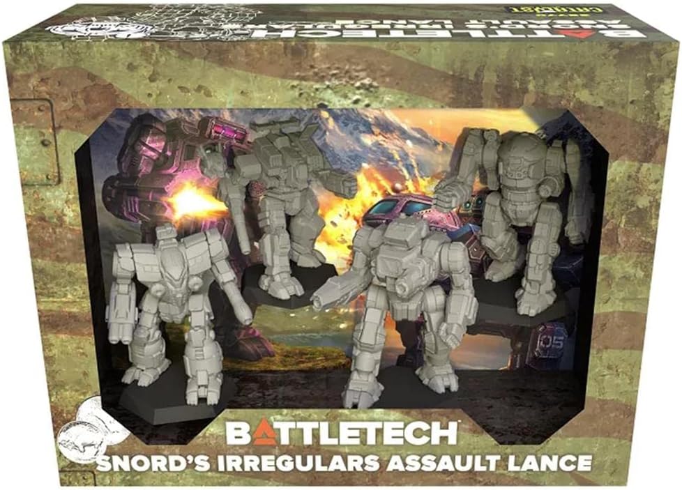 BattleTech: Miniature Force Pack - Snords Irregulars Assault Lance