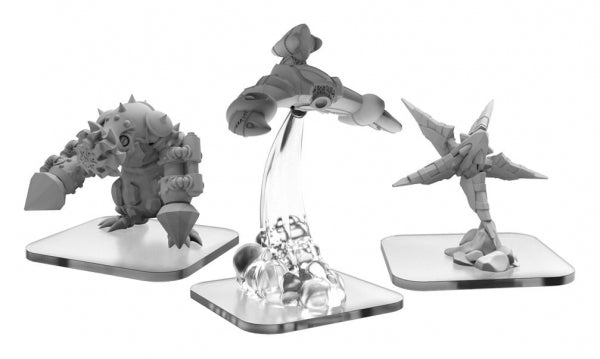 Monsterpocalypse: Dervish, Vanguard, Mollock Brute Destroyers Alternate Elite Units (metal)
