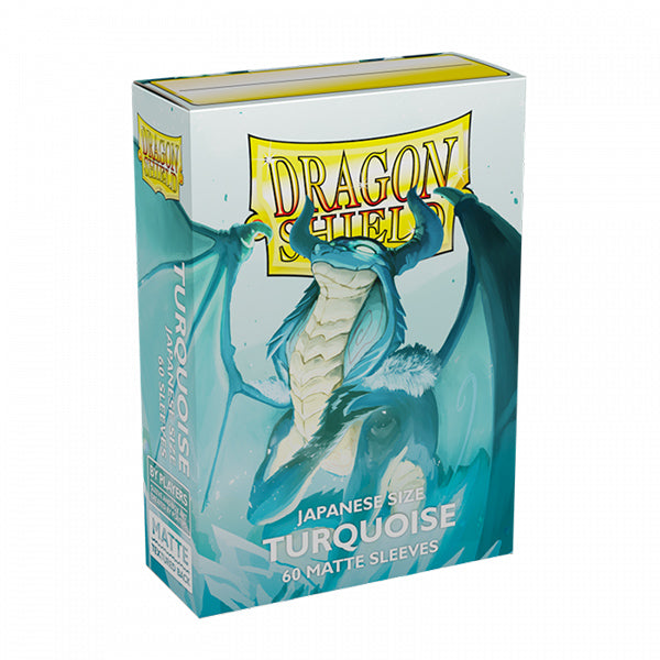 Dragon Shield: Japanese Matte Turquoise 'Yadolom' Sleeves (60)