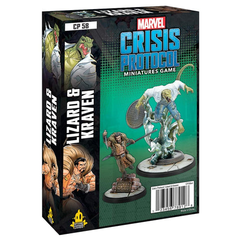 Marvel Crisis Protocol: Lizard & Kraven Character Pack