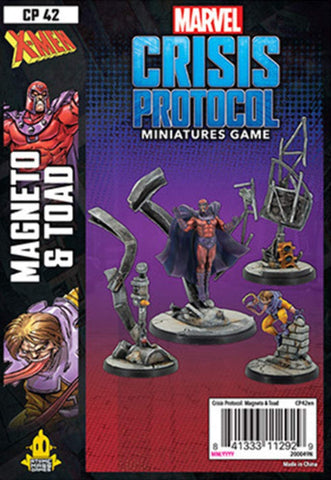 Marvel Crisis Protocol - Magneto & Toad Pack