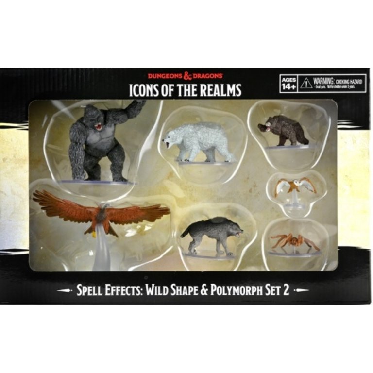 Dungeons & Dragons Icons of the Realms: Wild Shape & Polymorph Set 2