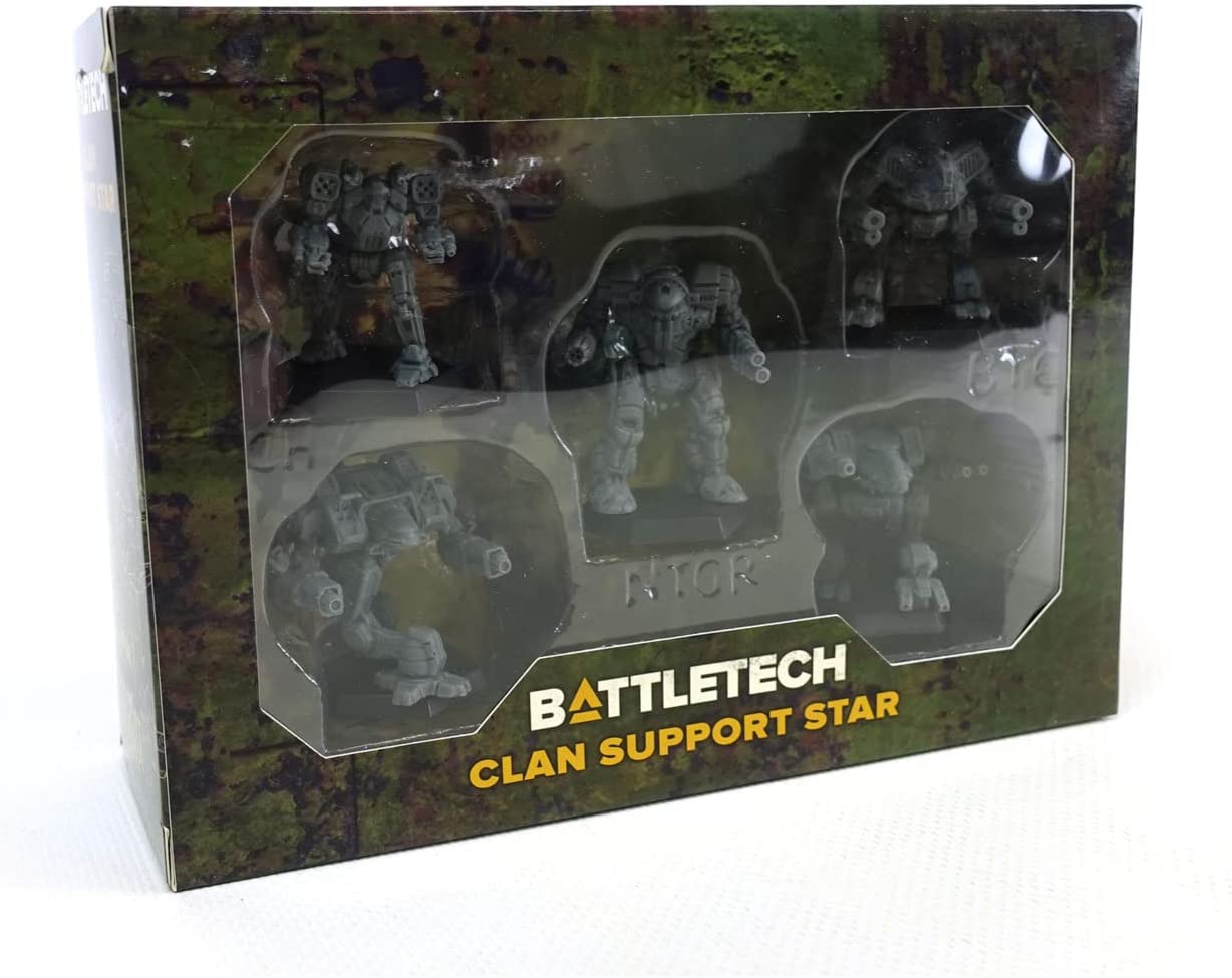 BattleTech: Miniature Force Pack - Clan Support Star