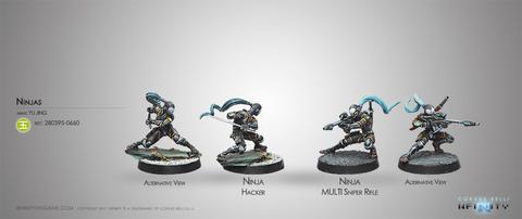 Corvus Belli Infinity Yu Jing Ninjas  Multi Sniper Hacker