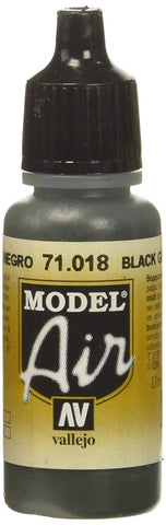 Model Air: Camouflage Black Green (17ml)