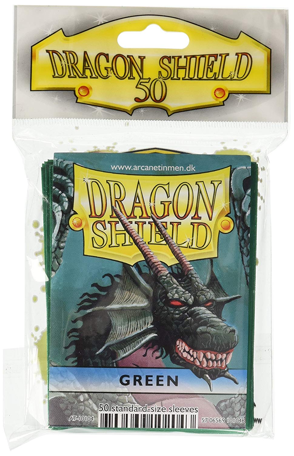 Dragon Shields: (50) Classic Green