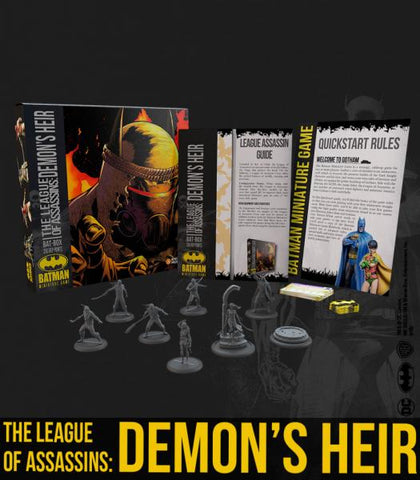 Batman Miniature Game: The League of Assassins - Demon's Heir Bat Box Set