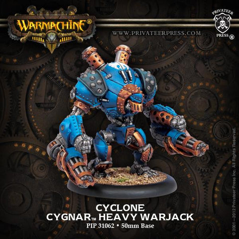 Warmachine Cygnar Cyclone Defender Ironclad Heavy Warjack