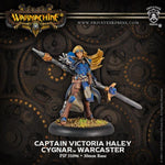 Warmachine Cygnar Captain Victoria Haley New Warcaster