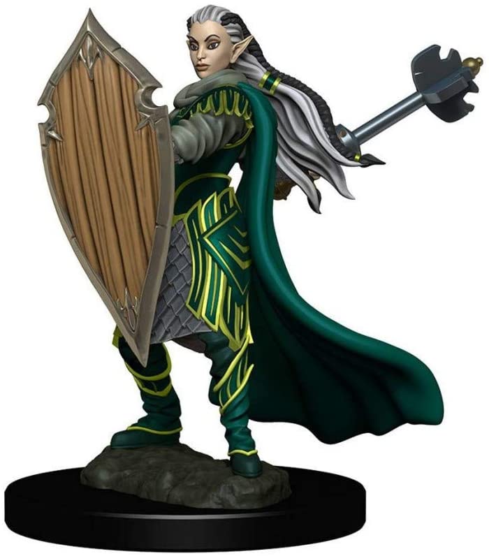 Dungeons & Dragons Fantasy Miniatures: Icons of the Realms Premium Figures W4 Elf Paladin Female