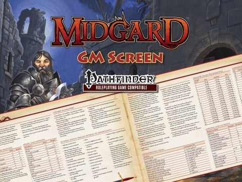 Pathfinder RPG: Midgard GM Screen