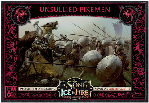 A Song of Ice & Fire Tabletop Miniatures Game: Unsullied Pikemen Unit Box