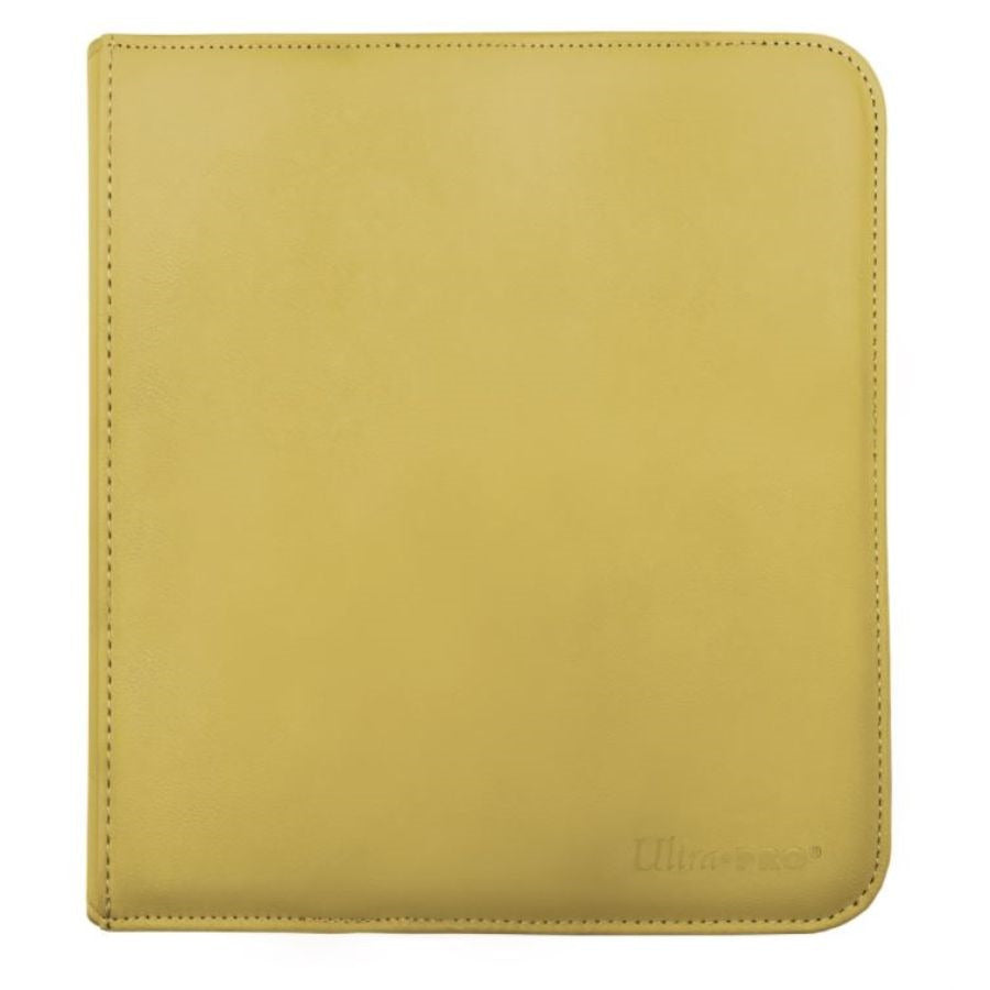 12-Pocket Zippered PRO-Binder - Yellow