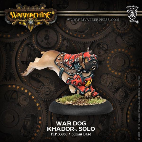 Warmachine Khador War Dog Solo
