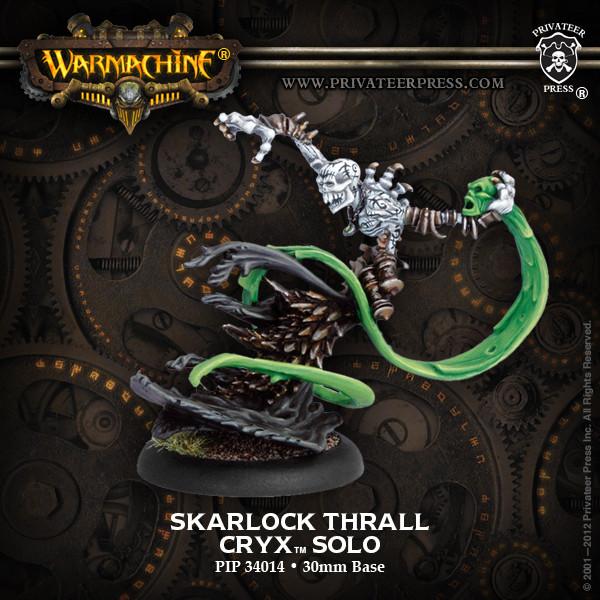 Warmachine Cryx Skarlock Thrall Solo