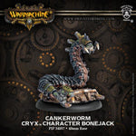 Warmachine Cryx Cankerworm Character Bonejack
