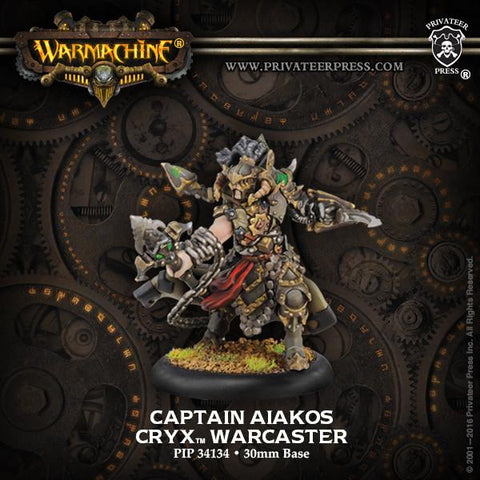 Warmachine Cryx Captain Aiakos