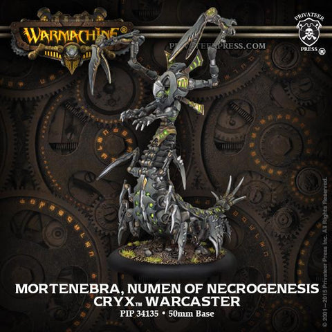 Warmachine Cryx Mortenebra, Numen of Necrogenesis