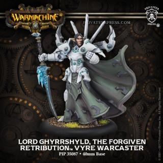 Warmachine: Retribution of Scyrah Lord Gyrrshyld, the Forgiven Warcaster