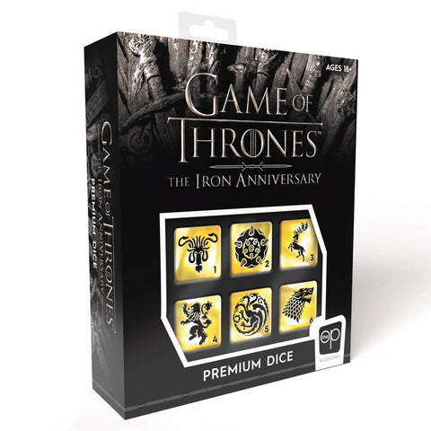 Dice Set: d6 Game of Thrones Premium (6)