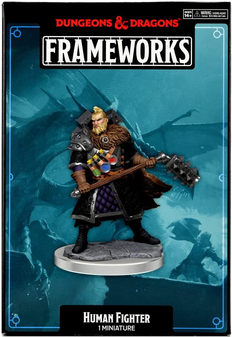 Dungeons & Dragons Frameworks: W01 Human Fighter Male
