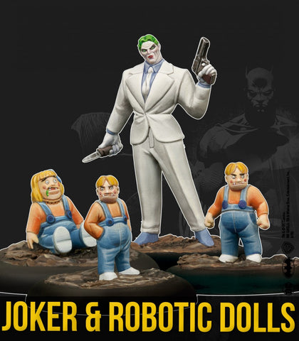 Batman Miniature Game: Joker and Robotic Dolls (Resin)