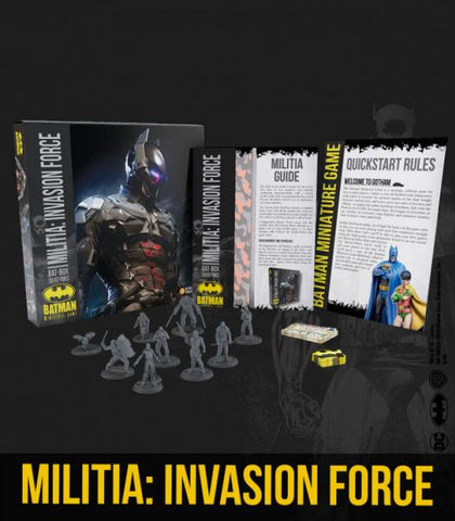 Batman Miniature Game: Bat-Box Militia Invasion Force