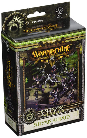 Warmachine: Cryx Satyxis Raiders Unit (10) (White Metal)
