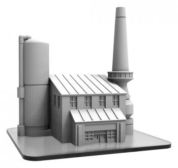 Monsterpocalypse: Industrial Complex Building (Resin)
