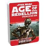 Star Wars Age of Rebellion Specialization Deck Engineer Saboteur