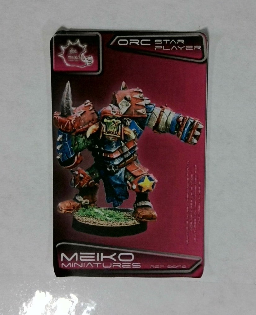Meiko Miniatures Barack Orc Star Player