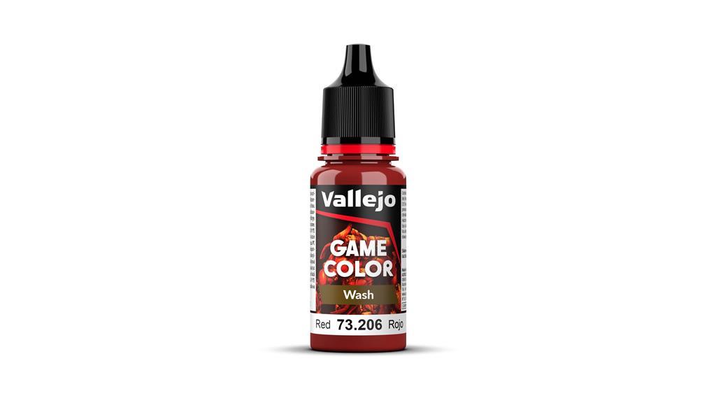 Game Color: Wash - Red 18 ml.