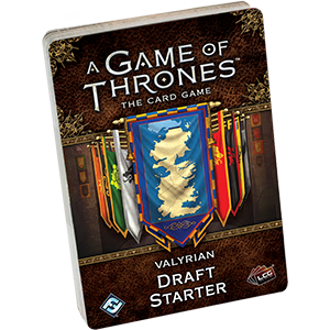 A Games of Thrones Card Game Valyrian Draft Starter