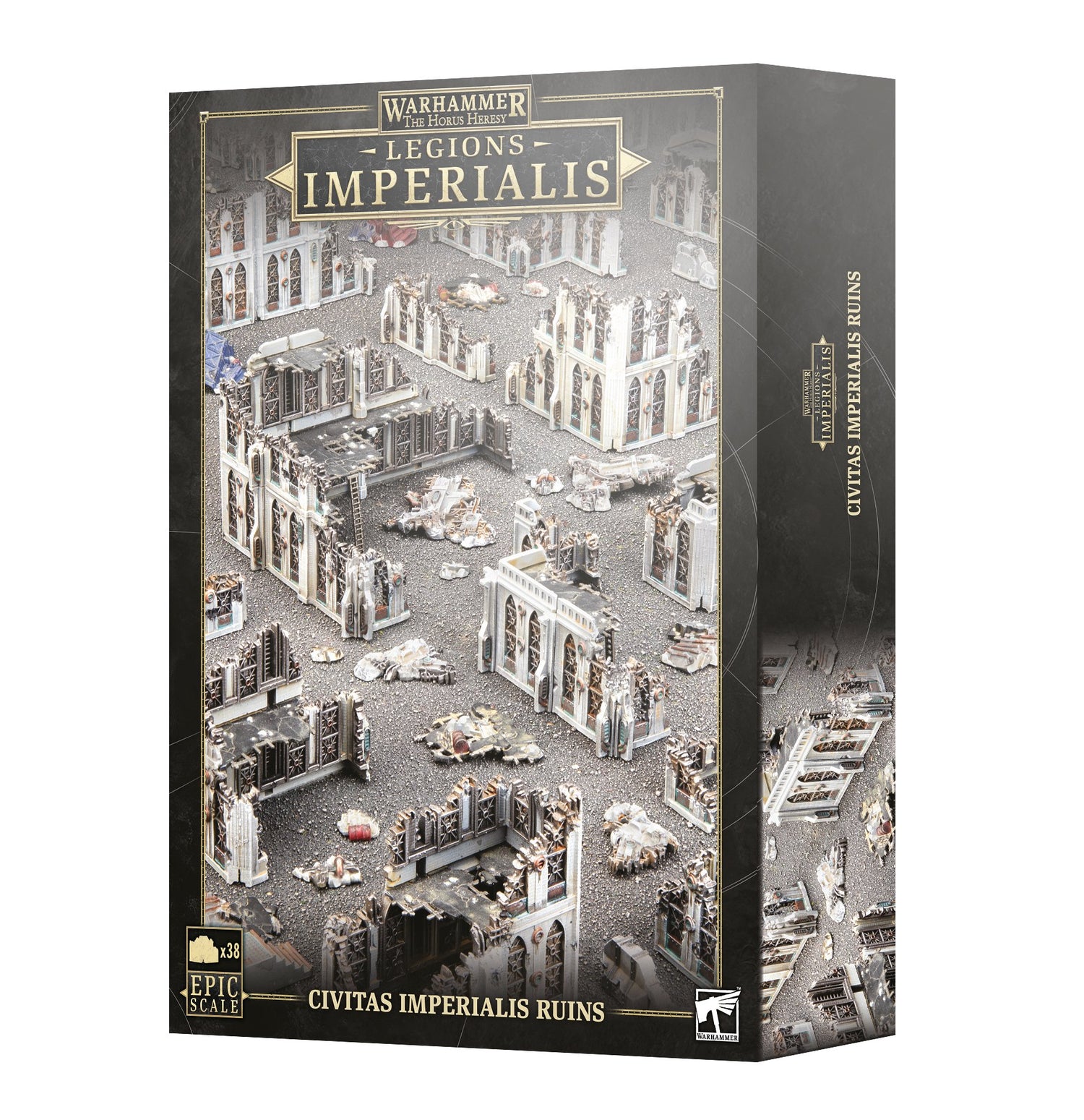 Warhammer: The Horus Heresy Legions Imperialis - Civitas Imperialis Ruined Buildings