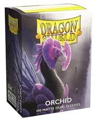 Dragon Shields: (100) Matte Dual - Orchid