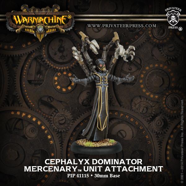 Warmachine Mercenaries Cephalyx Dominator Unit Attachment