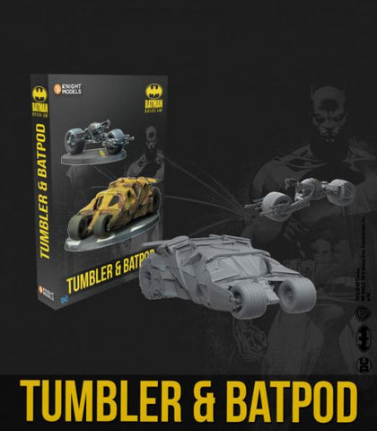 Batman Miniature Game: Tumbler & Batpod