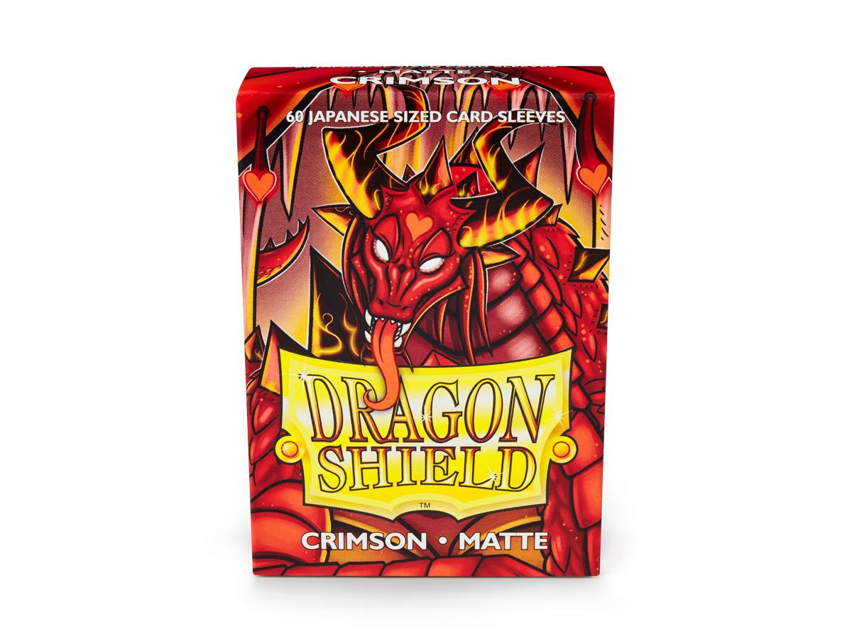 Dragon Shields Japanese: (60) Classic Crimson