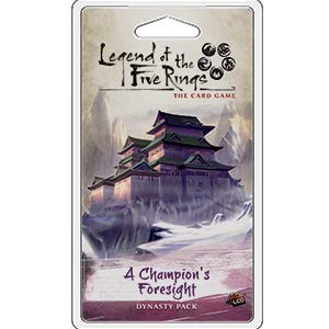 Legend of the Five Rings LCG: A Champion`s Foresight Dynasty Pack