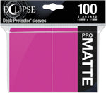 Eclipse Matte Standard Sleeves: Hot Pink (100)